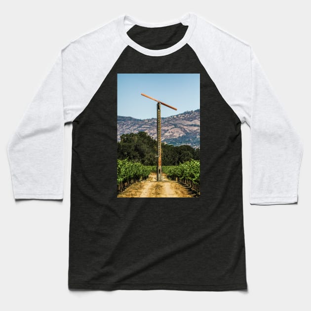 Vineyard Fan Baseball T-Shirt by rturnbow